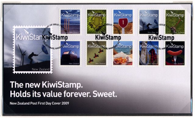 ニュージーランド・Kiwi Stamp